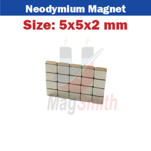 5x5x2mm Neodymium Block Magnets: Tiny Powerhouse