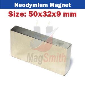 Block Magnet in Pakistan 50x32x9mm N52 Neodymium