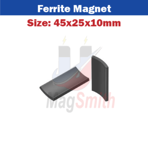 Curve Shape Magnet in Pakistan 45x25x10