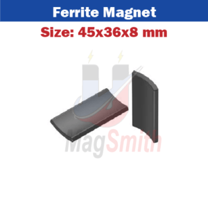 Ferrite Curved Arc Magnet