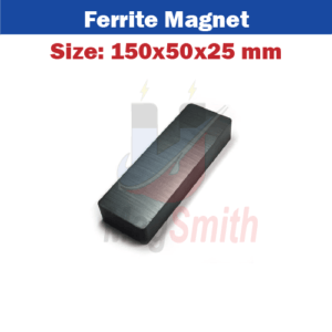 155x50x25mm Ferrite plate magnets in Pakistan