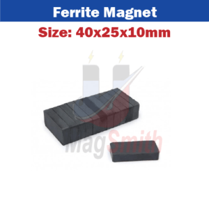Rectangle Shape Magnet 40x25x10mm