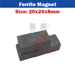 20x20x10mm square magnet
