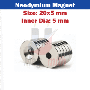 Neodymium Countersunk Ring Magnet